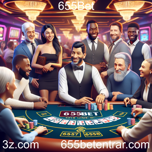 Viva a Experiência do Cassino Ao Vivo no 655Bet